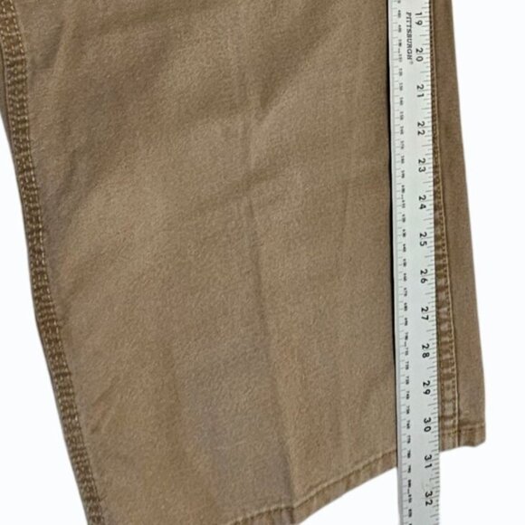 CE Schmidt Workwear Canvas Carpenter Pants Utility Tough 44" W x 31" L  Tan - Picture 12 of 16